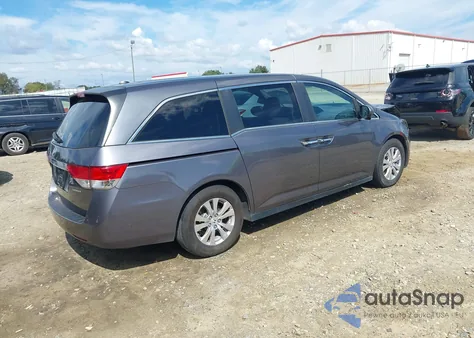2017 Honda Odyssey Se из США, поврежденный, VIN 5FNRL5H33HB005278
